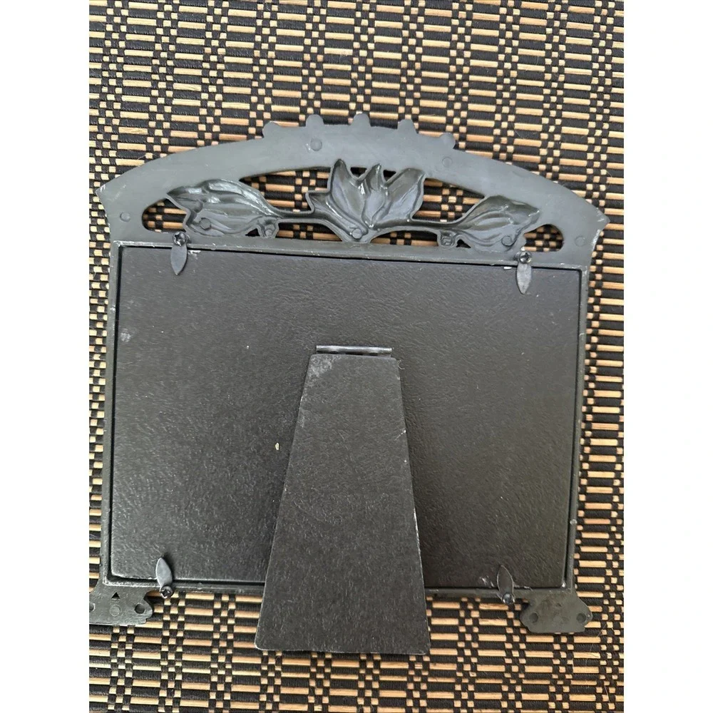 Vtg. Weston Gallery Reflection Pewter Metal Picture‎ Frame for 6.5X4.5 8X7